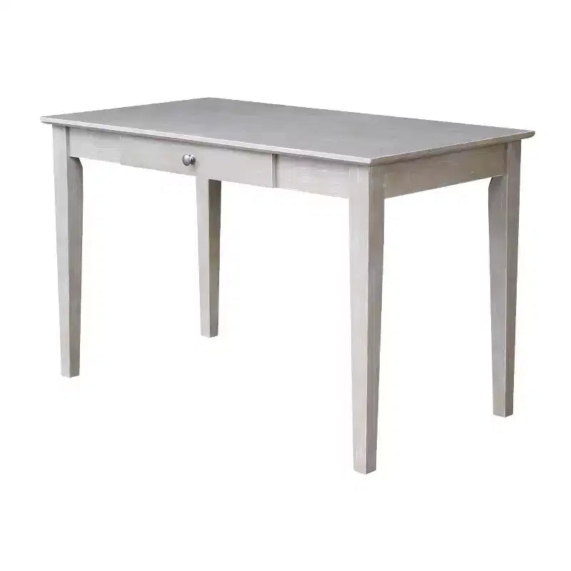 Writing Desk with 1 Drawer, Hardwood Frame, 48"W x 26"D x 30"H, Holds up to 100 lbs