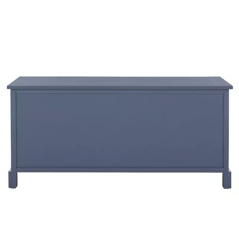 3-Drawer Storage Bench with Wicker Baskets, 42.1"W x 15.4"D x 19.7"H, 175 lbs Capacity