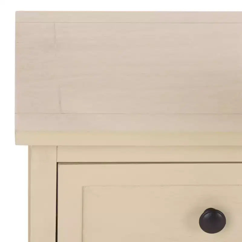 3-Drawer Storage Bench with Wicker Baskets, 42.1"W x 15.4"D x 19.7"H, 175 lbs Capacity