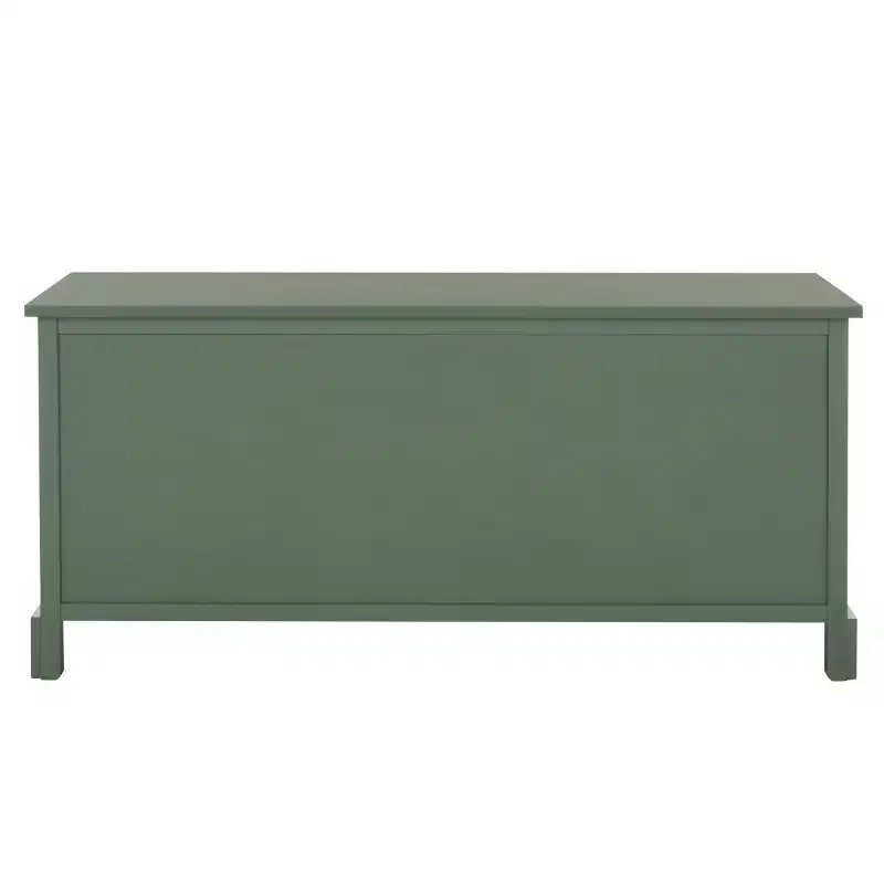 3-Drawer Storage Bench with Wicker Baskets, 42.1"W x 15.4"D x 19.7"H, 175 lbs Capacity