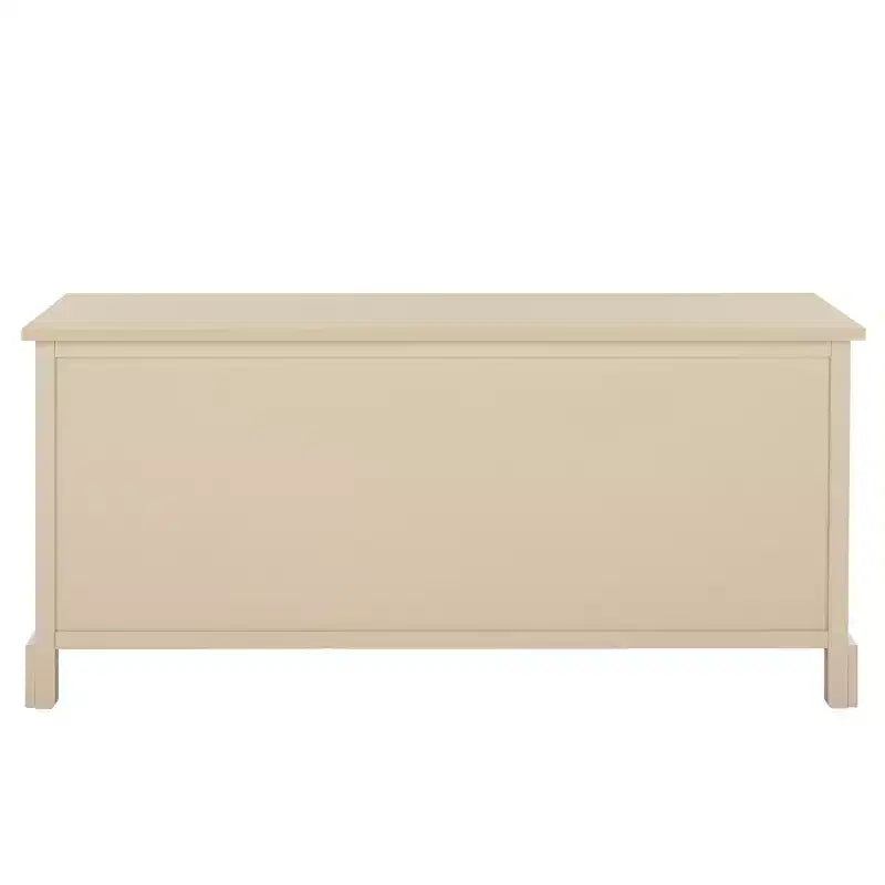 3-Drawer Storage Bench with Wicker Baskets, 42.1"W x 15.4"D x 19.7"H, 175 lbs Capacity