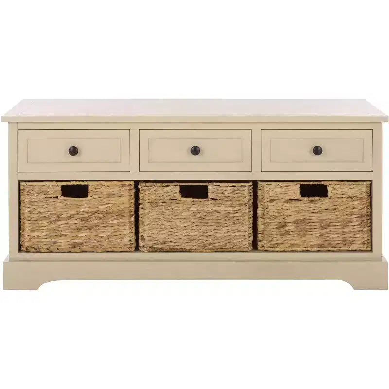 Damien 3 Drawer Storage Bench - AMH5701 - Safavieh Couture