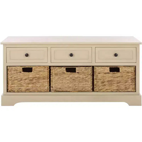 Damien 3 Drawer Storage Bench - AMH5701 - Safavieh Couture