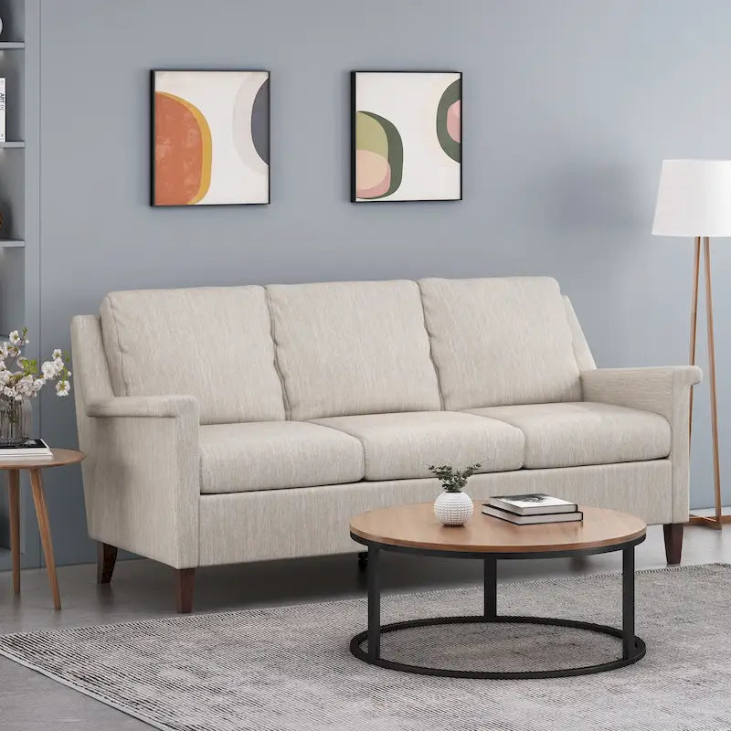 Divano a 3 posti in tessuto Dupont Modern di Christopher Knight Home