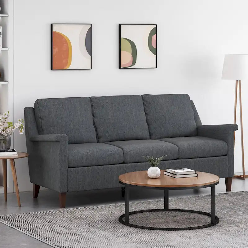 Divano a 3 posti in tessuto Dupont Modern di Christopher Knight Home