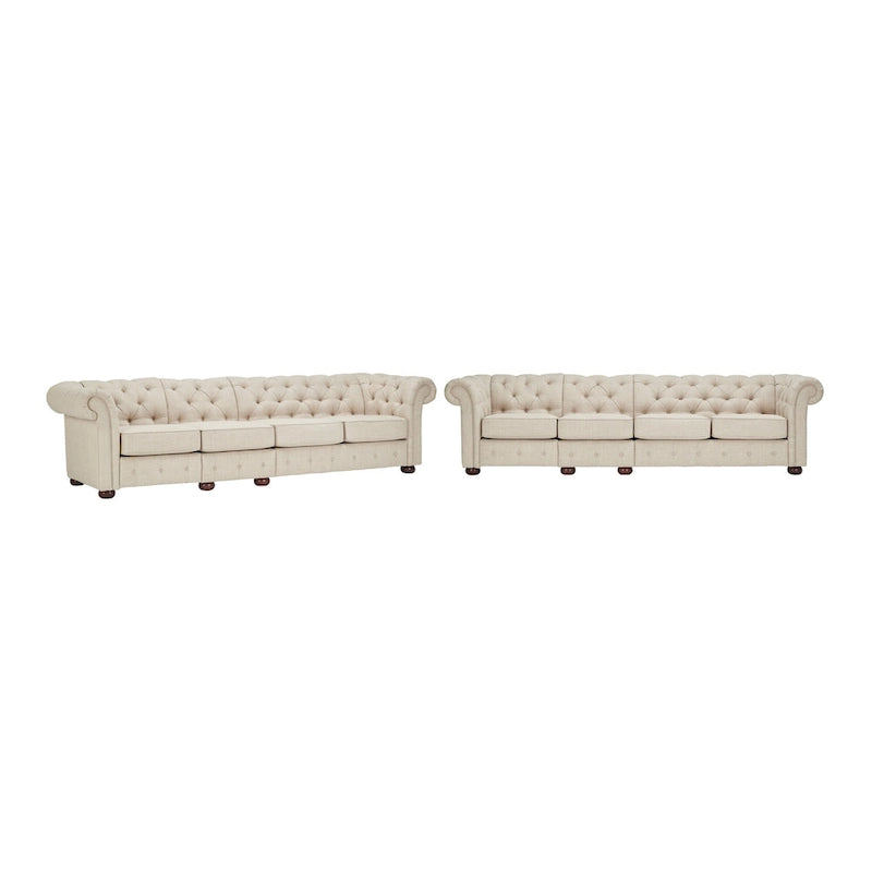 Gdansk 4-Seat Modular Chesterfield Sofa