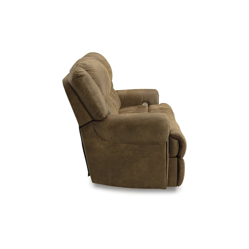 Divano reclinabile elettrico marrone Boothbay di Signature Design by Ashley - 92L x 42P x 47A