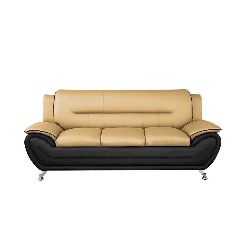 Michael Segura-bank bekleed met kunstleer