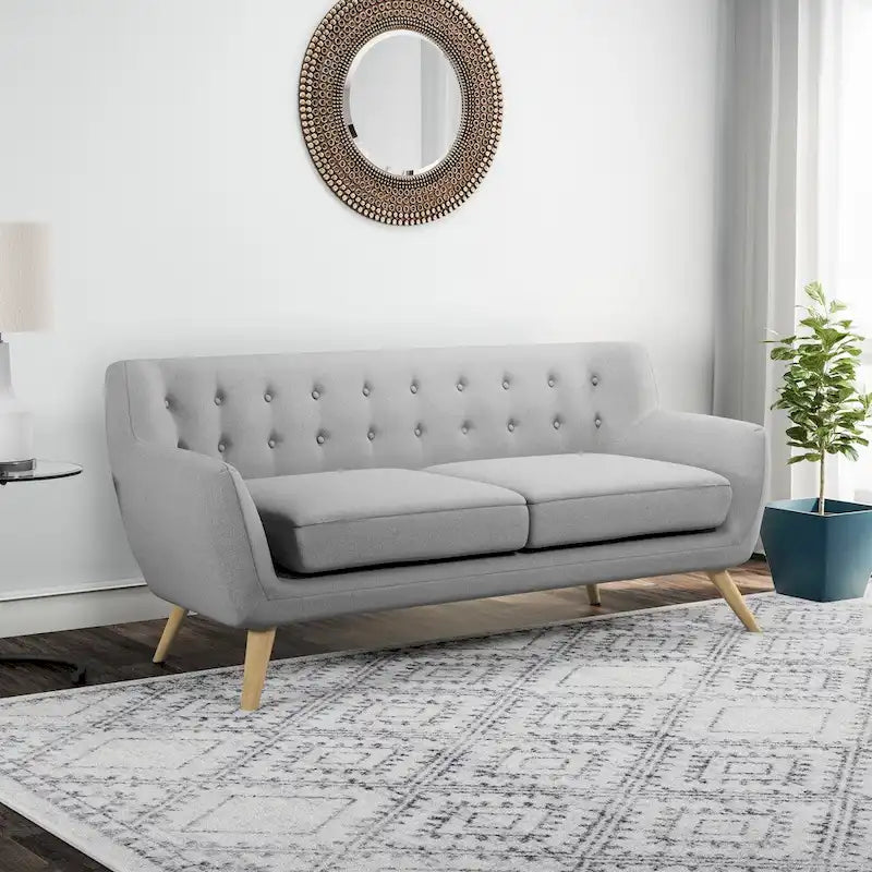 Carson Carrington Brandbu Button-tufted Modern Sofa
