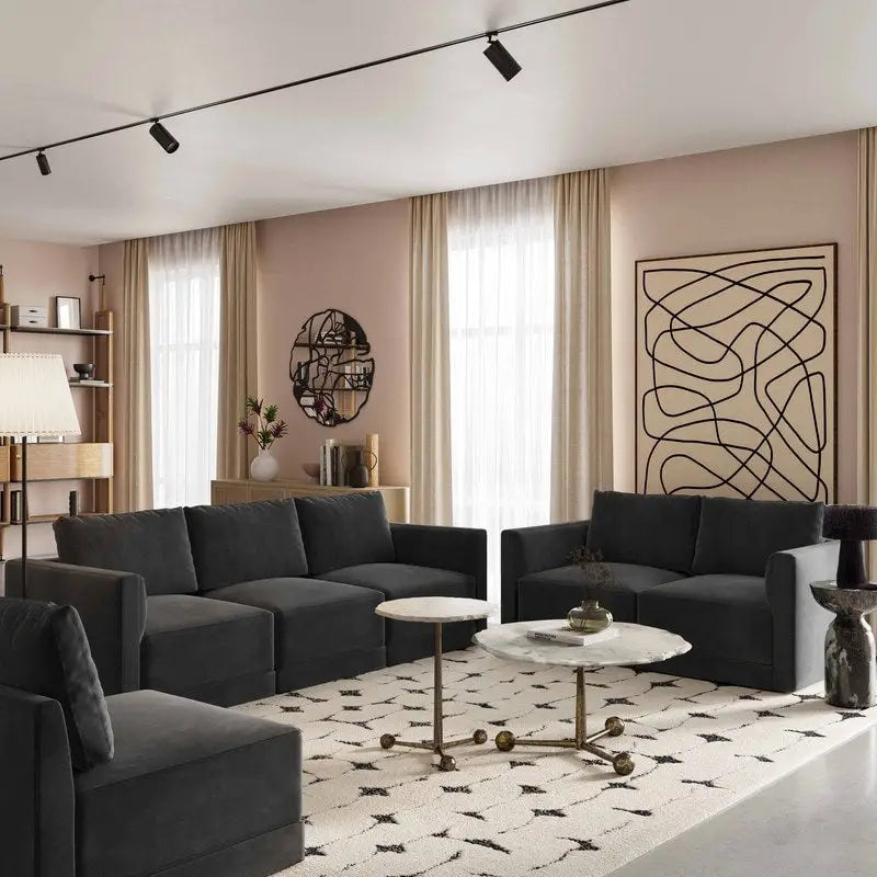 Willow modulaire bank met 3 delen