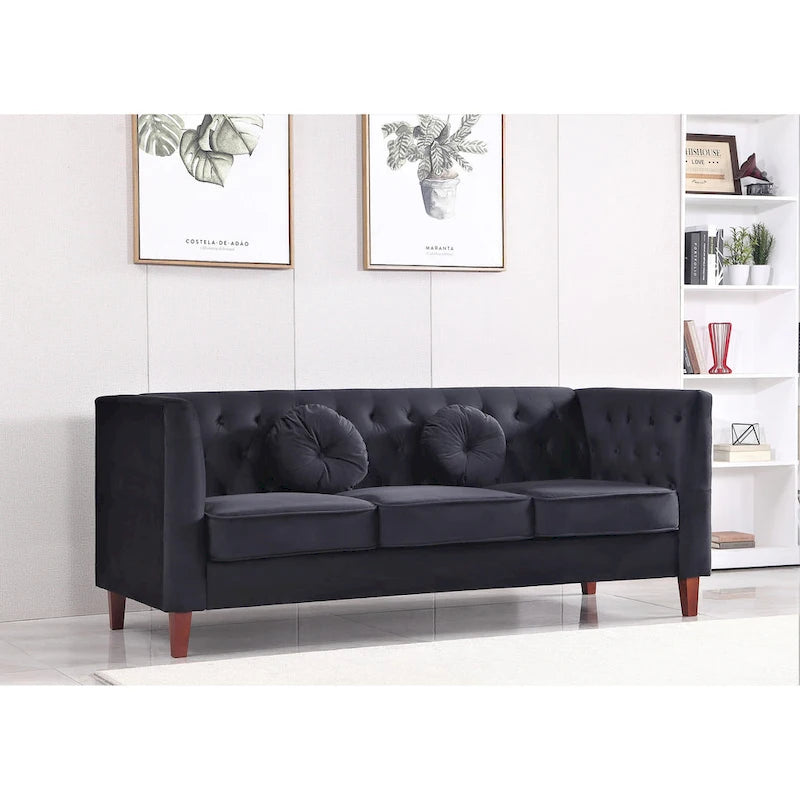 Divano Chesterfield classico Fancher Kittleson