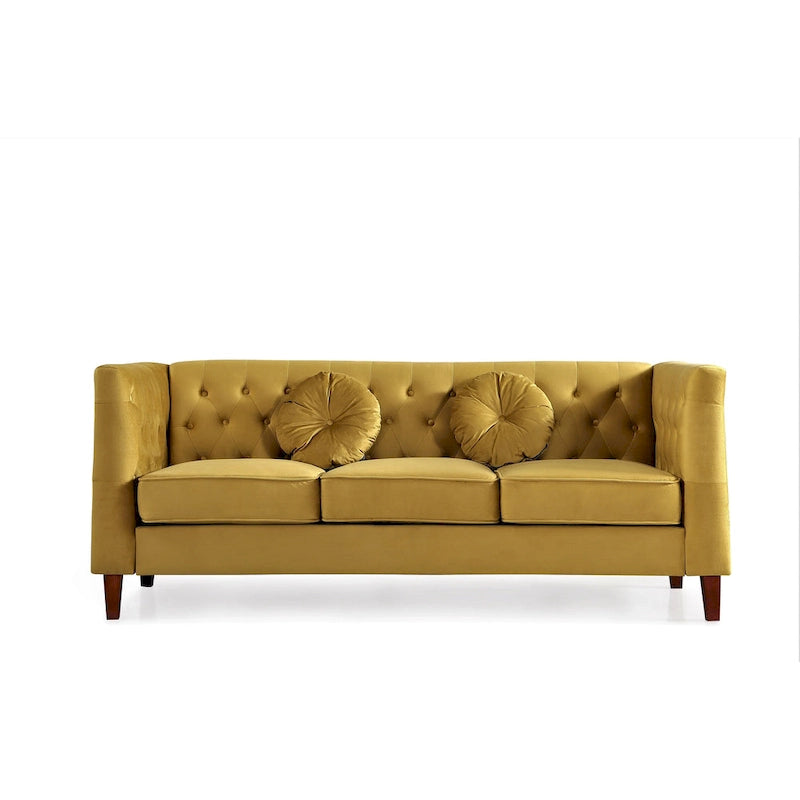 Divano Chesterfield classico Fancher Kittleson