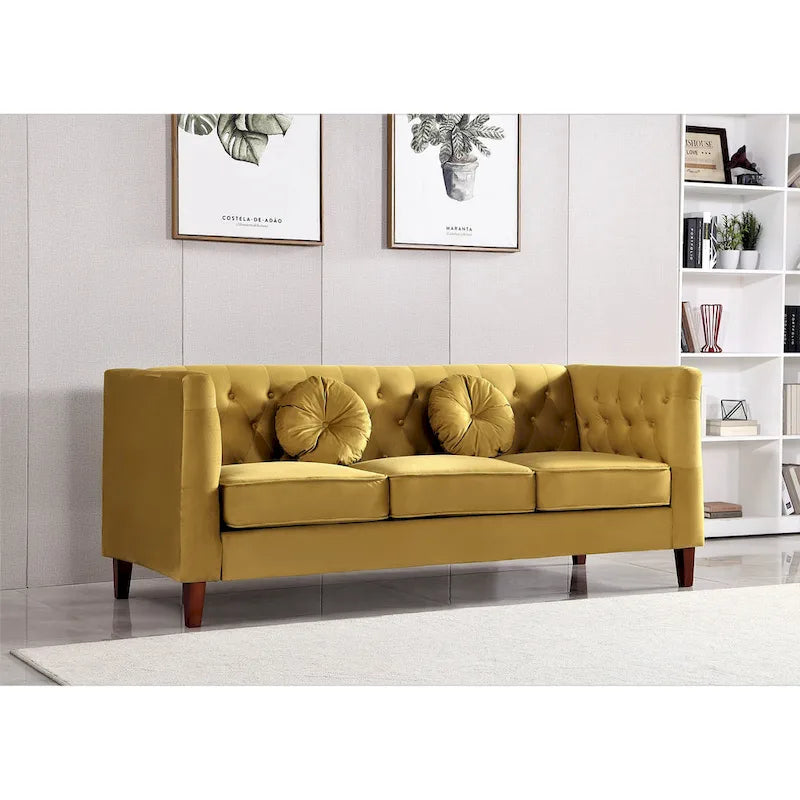 Divano Chesterfield classico Fancher Kittleson