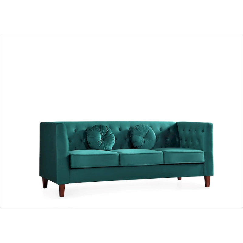 Divano Chesterfield classico Fancher Kittleson