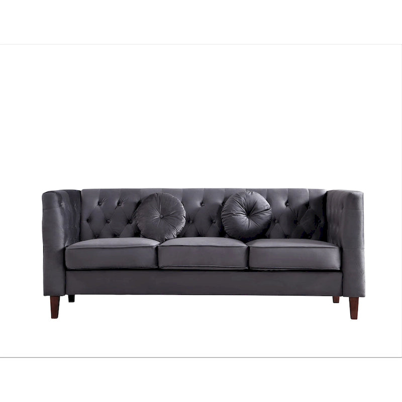 Divano Chesterfield classico Fancher Kittleson