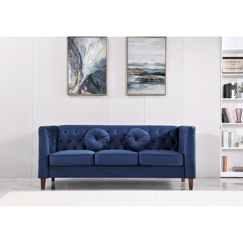 Divano Chesterfield classico Fancher Kittleson