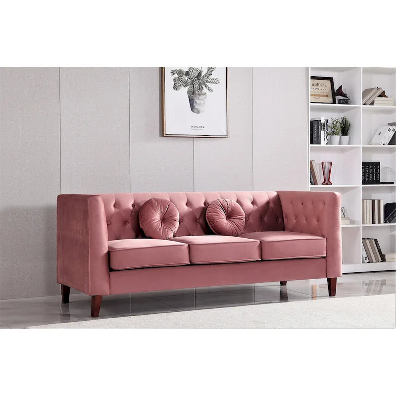 Divano Chesterfield classico Fancher Kittleson