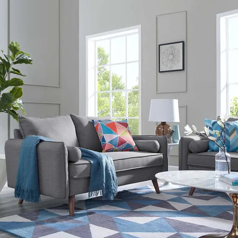 Carson Carrington Hedeby Upholstered Fabric Sofa - 32.5L x 72W x 33.5H