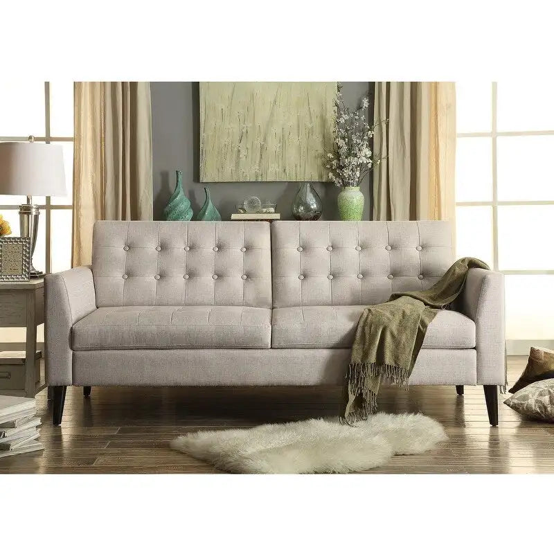 Moser Bay Estrella Multicolor Tufted Square Arm Loveseat 33 inches Wide