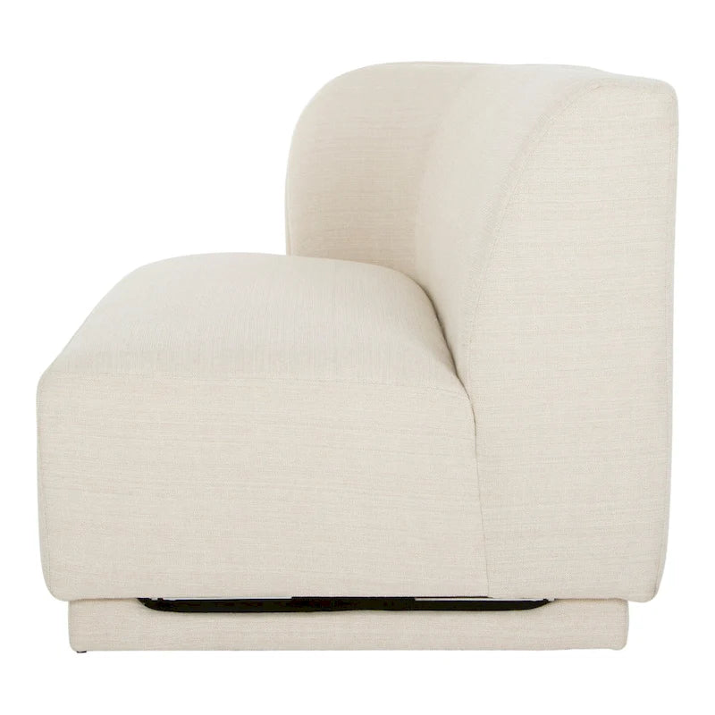 Aurelle Home Yanelli Modern 2-seat Left Sofa