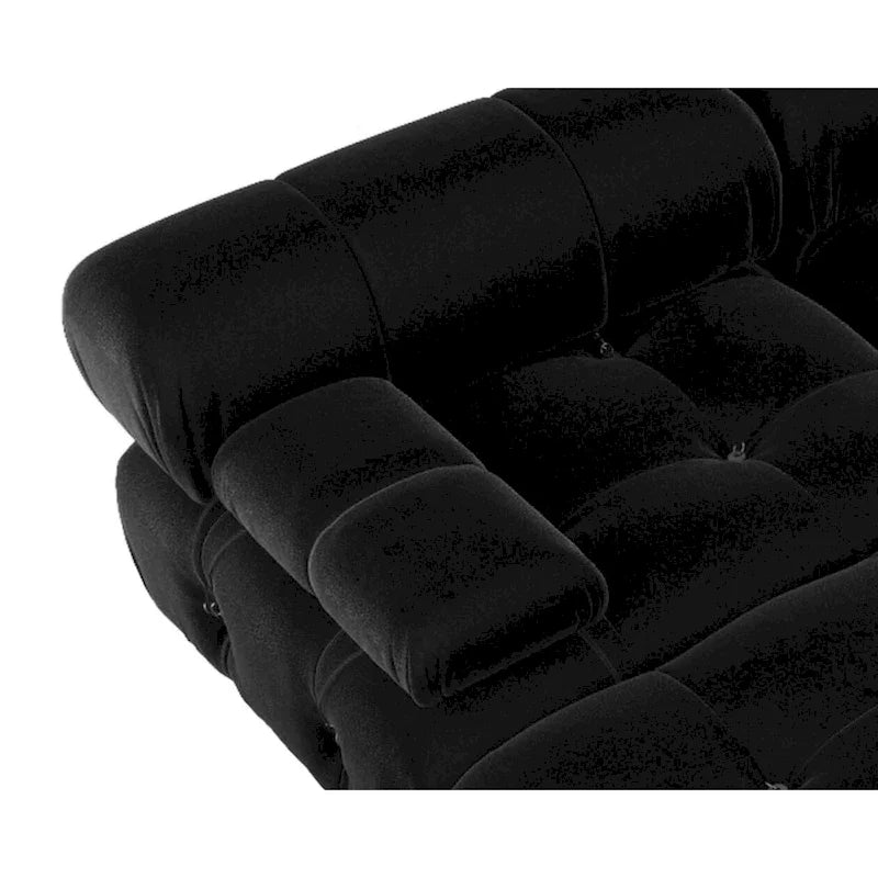 Divano componibile modulare convertibile 138, divano sezionale ampio a 4 posti di lusso moderno per soggiorno, camera da letto, ufficio, appartamento