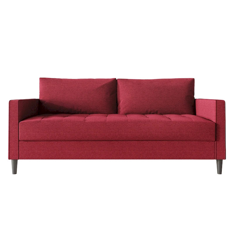 Σύγχρονος μινιμαλιστικός καναπές CraftPorch με επένδυση από λινό