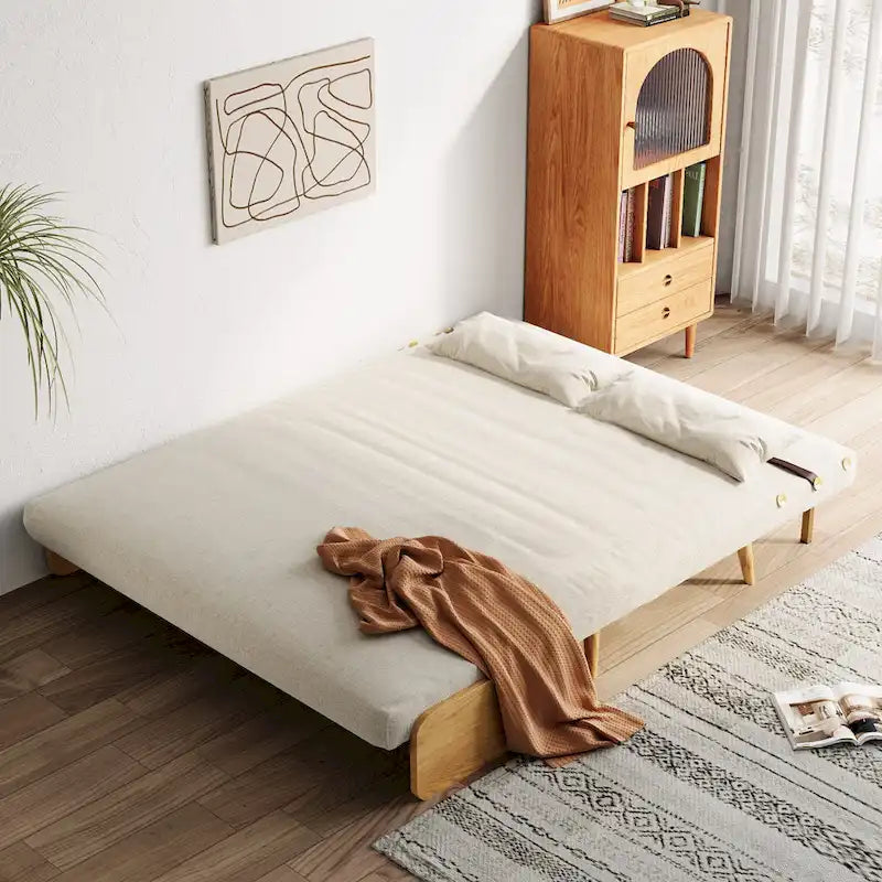 JASIWAY 59.1 Modern Upholstered Sofa Bed