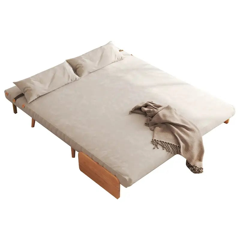 JASIWAY 59.1 Modern Upholstered Sofa Bed