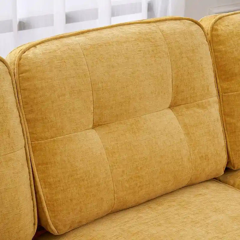 Divano modulare da interno a 3 posti, semplice ed elegante