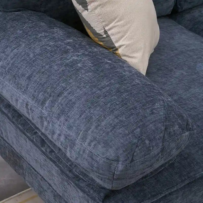 Divano modulare da interno a 3 posti, semplice ed elegante