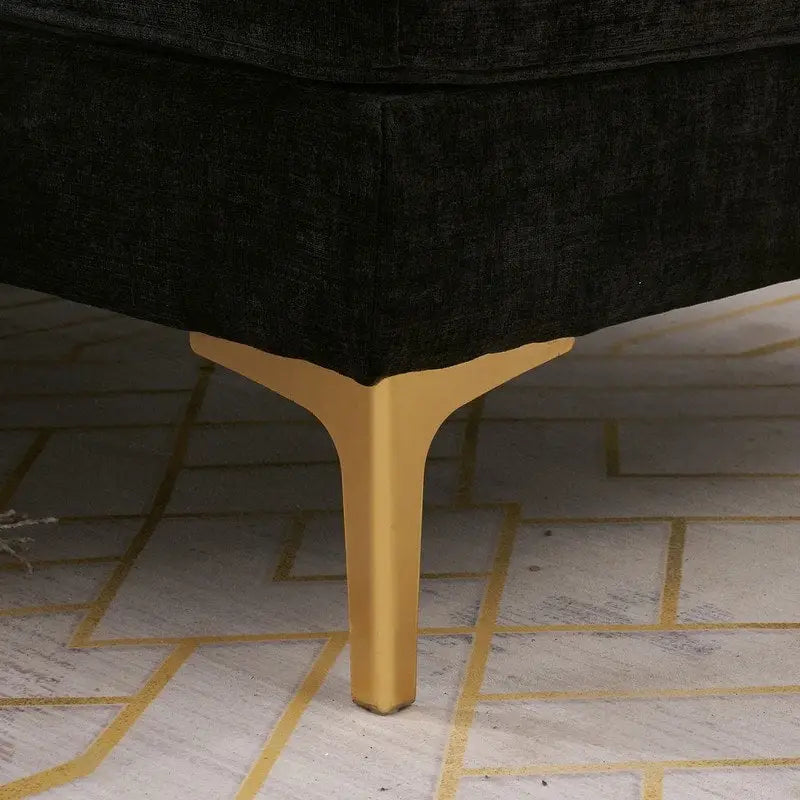 Divano modulare da interno a 3 posti, semplice ed elegante