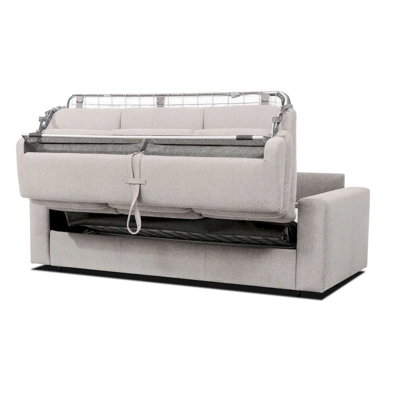 Divano letto matrimoniale Stearns & Foster Paolo da 82 pollici con materasso in memory foam da 5 pollici