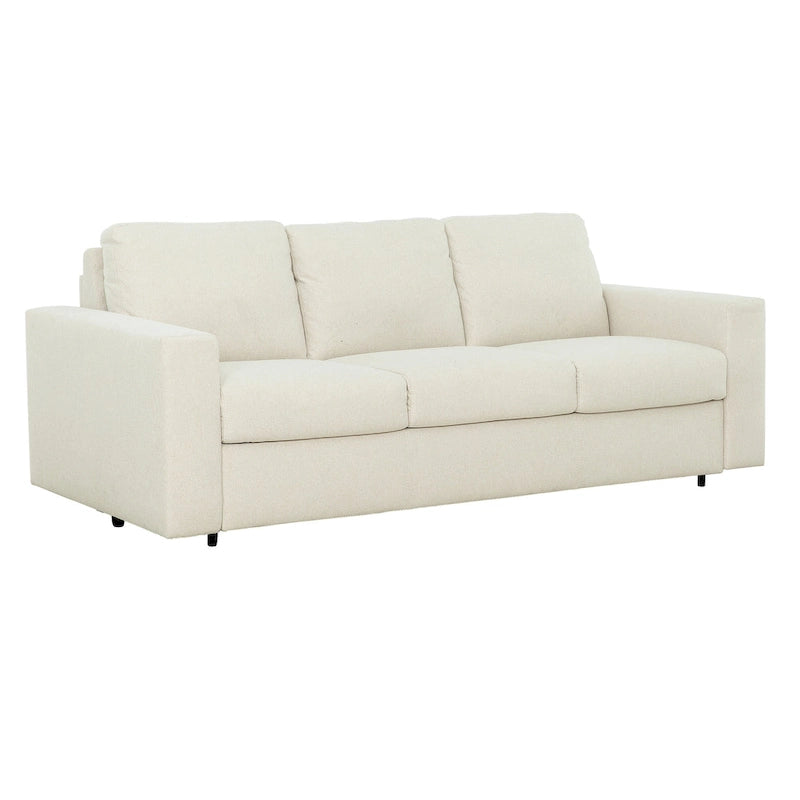 Divano letto matrimoniale Stearns & Foster Paolo da 82 pollici con materasso in memory foam da 5 pollici