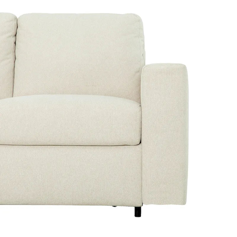 Divano letto matrimoniale Stearns & Foster Paolo da 82 pollici con materasso in memory foam da 5 pollici