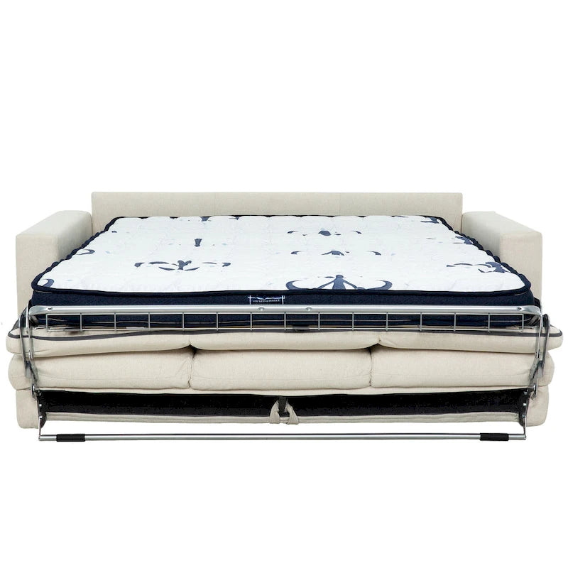 Divano letto matrimoniale Stearns & Foster Paolo da 82 pollici con materasso in memory foam da 5 pollici