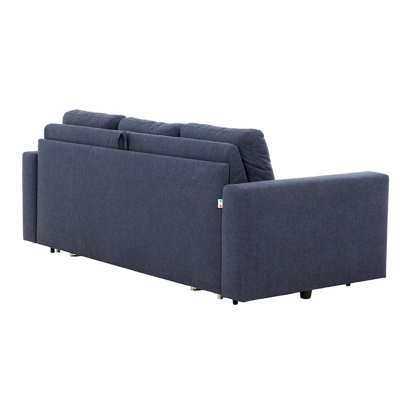 Divano letto matrimoniale Stearns & Foster Paolo da 82 pollici con materasso in memory foam da 5 pollici