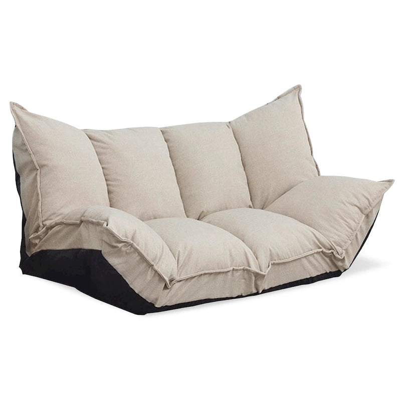 Divano moderno pigro, set futon carini, divano letto comodo e regolabile