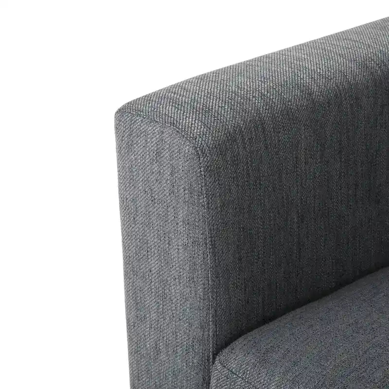 Clemons Contemporary Fabric 4-seater Sofa with Accent Pillows by Christopher Knight Home