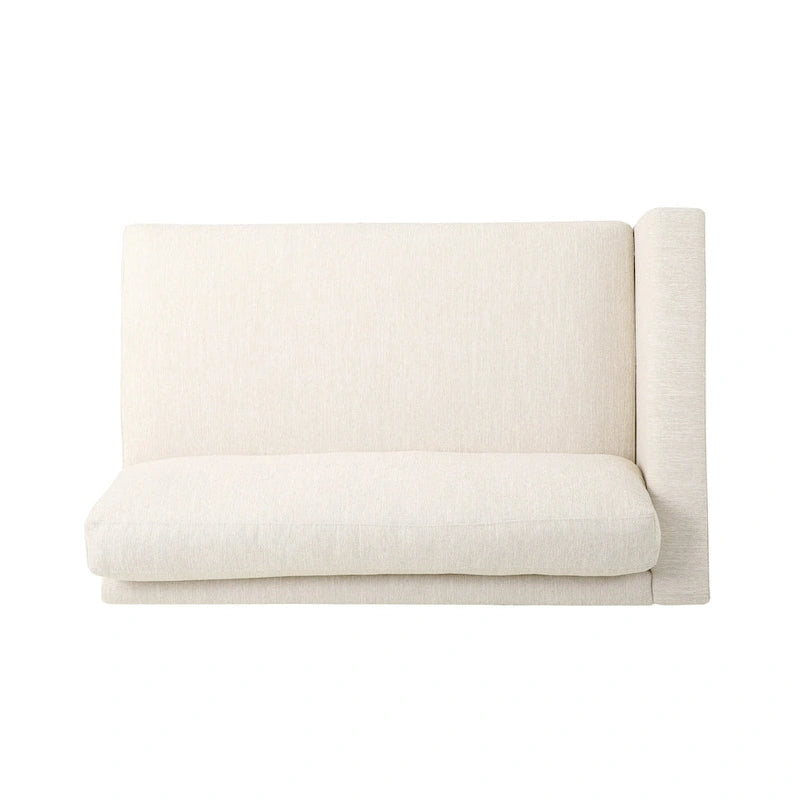 Clemons Contemporary Fabric 4-seater Sofa with Accent Pillows by Christopher Knight Home