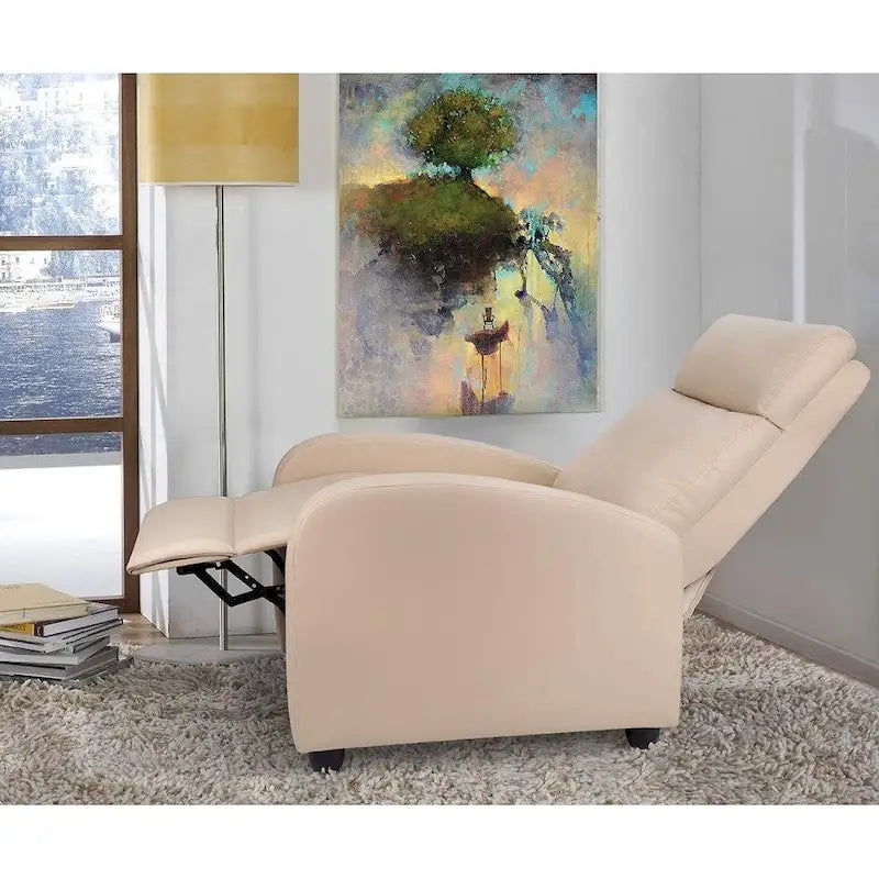 Homall Recliner Chair PU Leather Single Living Room Sofa Recliner
