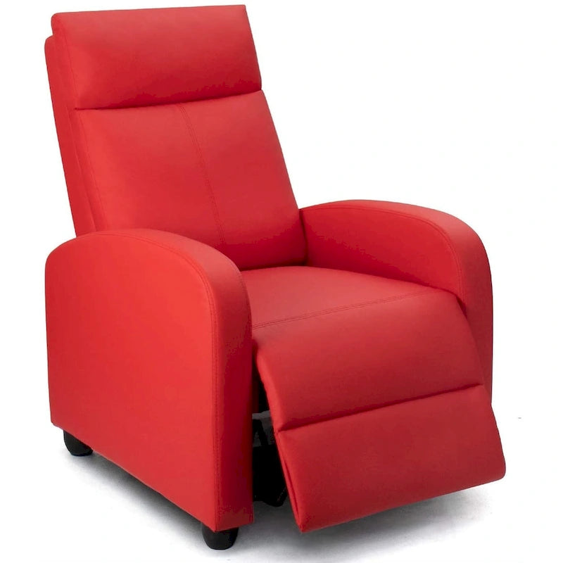 Homall Recliner Chair PU Leather Single Living Room Sofa Recliner