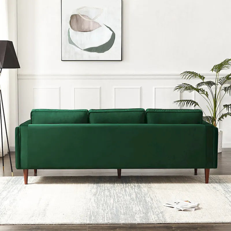 Divano Lavinia in Stile Moderno di Metà Secolo per Soggiorno - 33 x 88 x 34