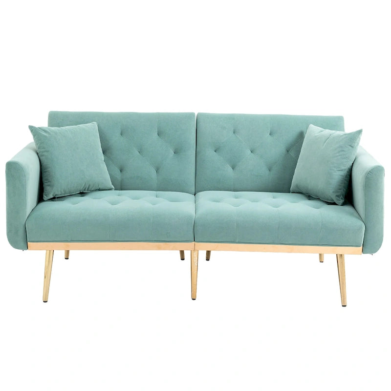 Divano modulare d'accento con piedini in metallo - 30,31 x 30,71 x 65,36