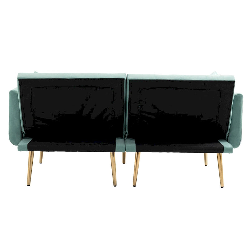 Divano modulare d'accento con piedini in metallo - 30,31 x 30,71 x 65,36