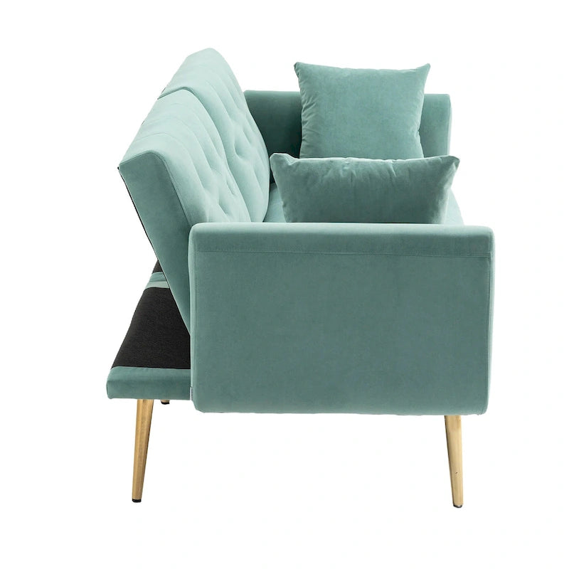 Divano modulare d'accento con piedini in metallo - 30,31 x 30,71 x 65,36