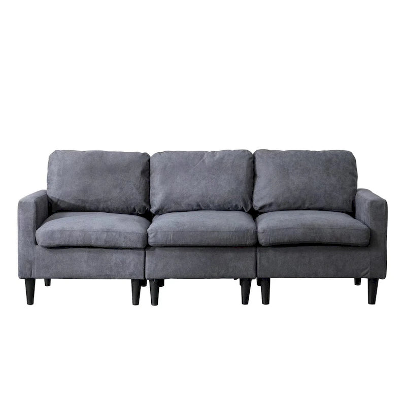 Divano componibile trasformabile fai da te con pouf