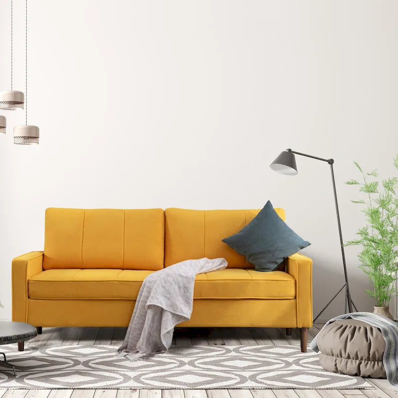 Divano componibile trasformabile fai da te con pouf