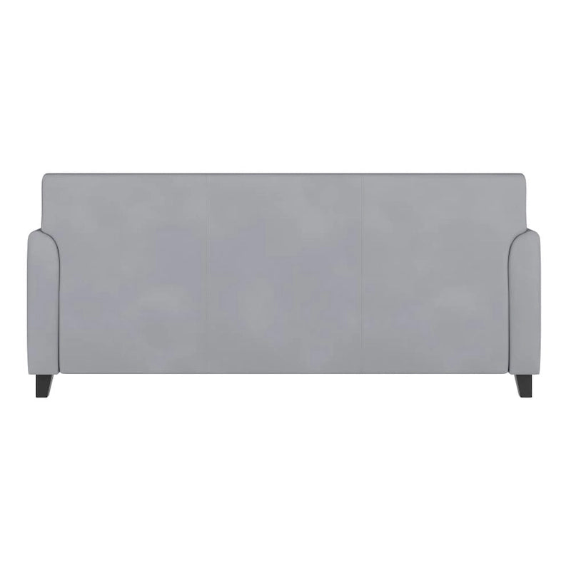 Divano in LeatherSoft con Cornice Cucita a Linee Pulite - 70L x 29P x 32.25A