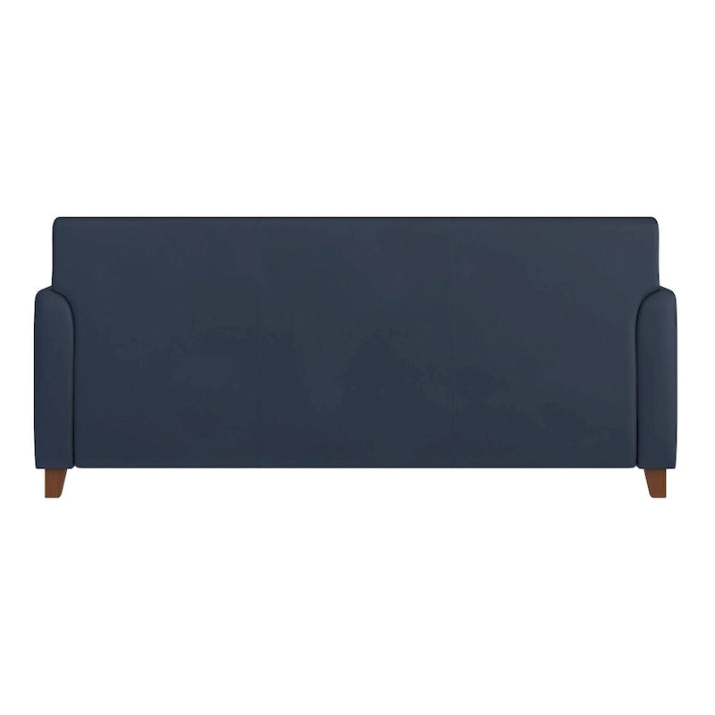 Divano in LeatherSoft con Cornice Cucita a Linee Pulite - 70L x 29P x 32.25A