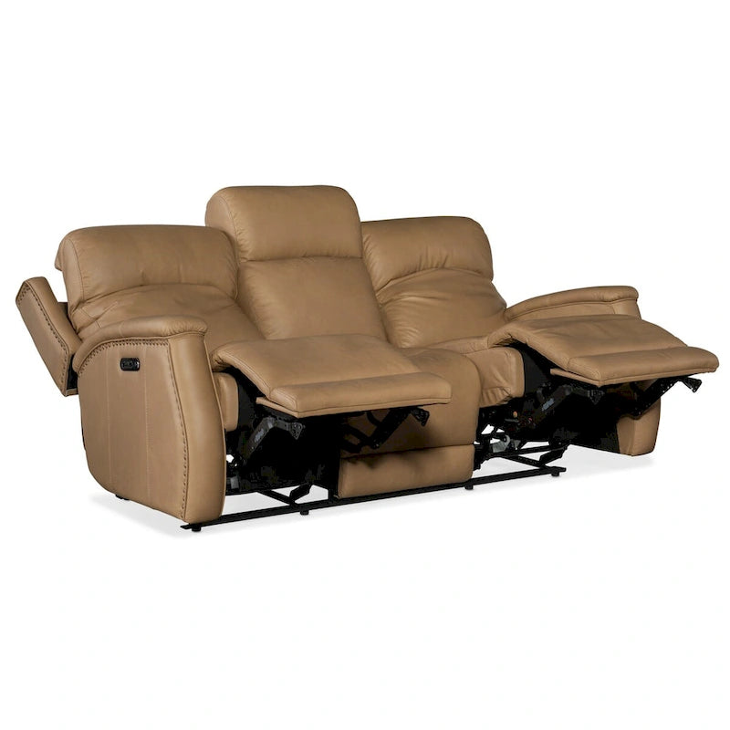 Hooker Furniture SS703-RHEA-POWER-SOFA Rhea 78 Wide Leather Power